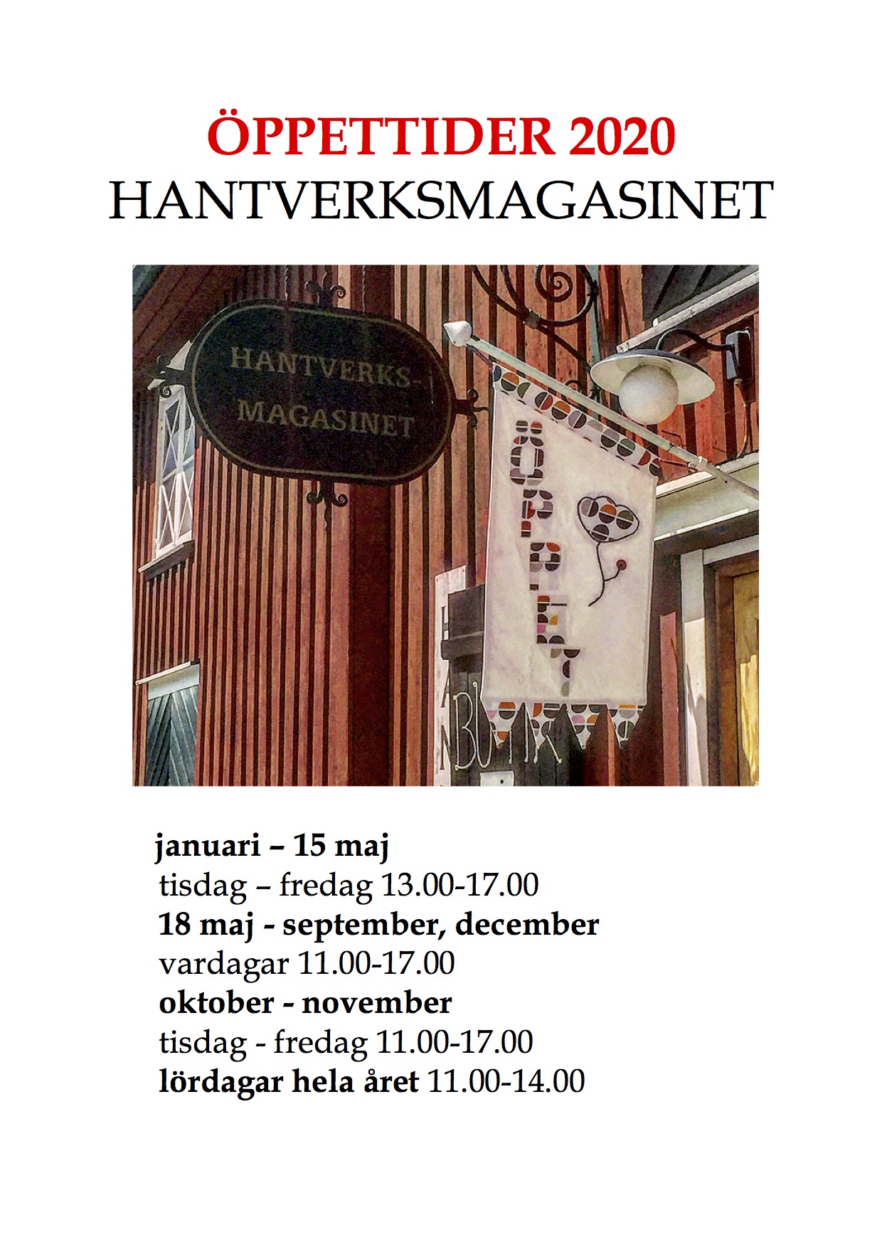 You are currently viewing Hantverksmagasinet i Åmål